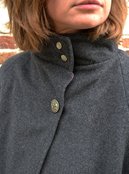 Cape en laine Fait Main