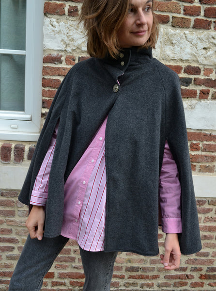 Cape en laine Fait Main