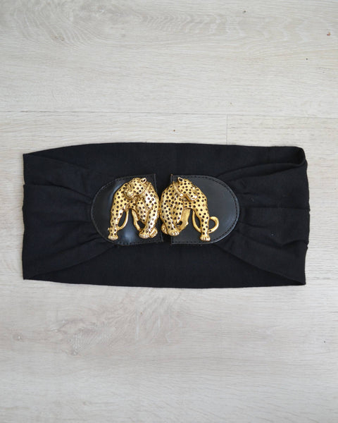 Ceinture Vintage Panthères