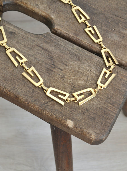 Ceinture chaine dorée Vintage