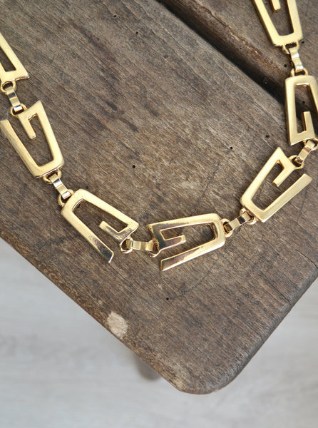 Ceinture chaine dorée Vintage