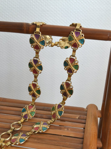 Ceinture chaine dorée Vintage