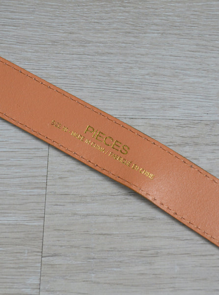 Ceinture en cuir Camel T38-40