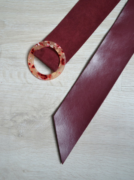 Ceinture Bordeaux  Orta Store