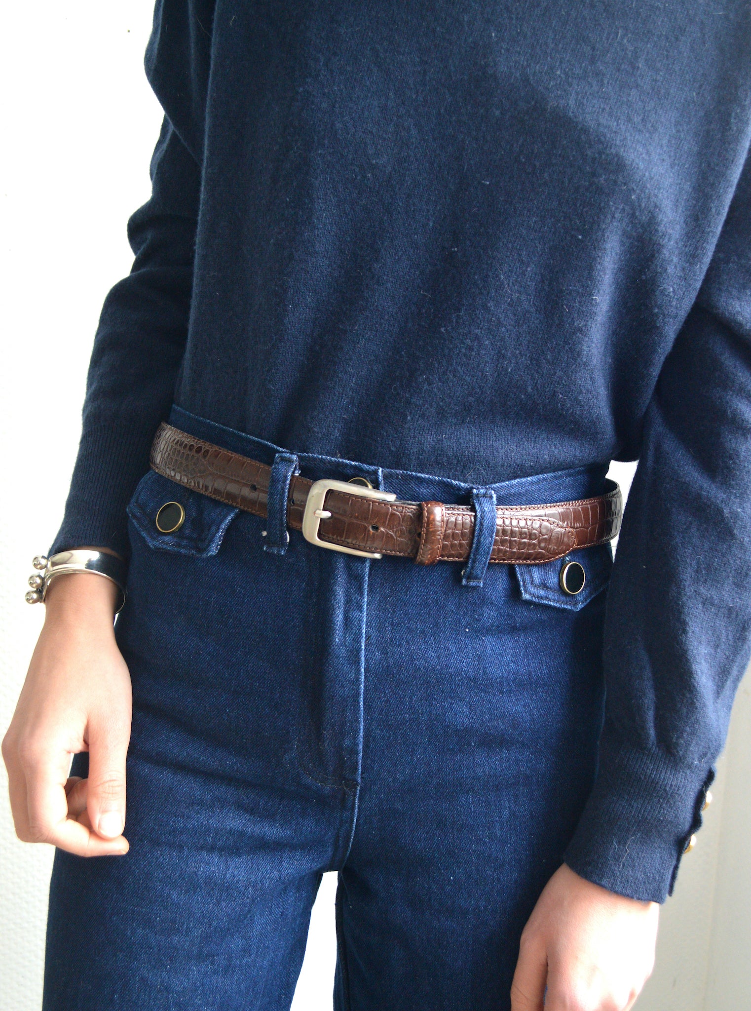 Ceinture en cuir T38