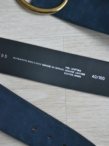 Ceinture en daim Roberto Bellido