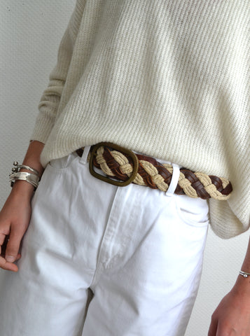 Ceinture tressée T36-38