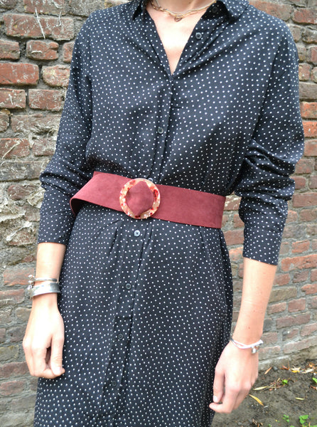 Ceinture Bordeaux  Orta Store