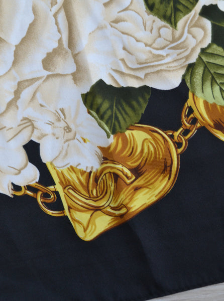 Foulard en soie Chanel