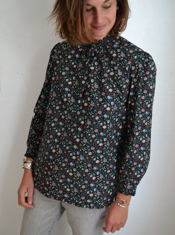 Blouse à fleurs Sœur Paris