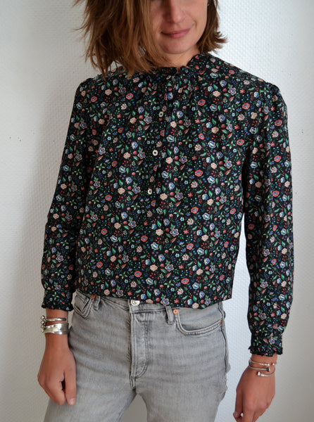 Blouse à fleurs Sœur Paris
