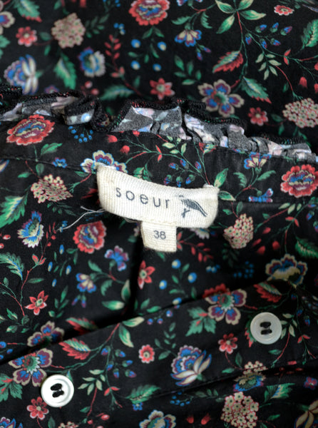 Blouse à fleurs Sœur Paris