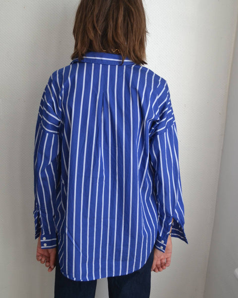 Chemise Blanc/ Bleue