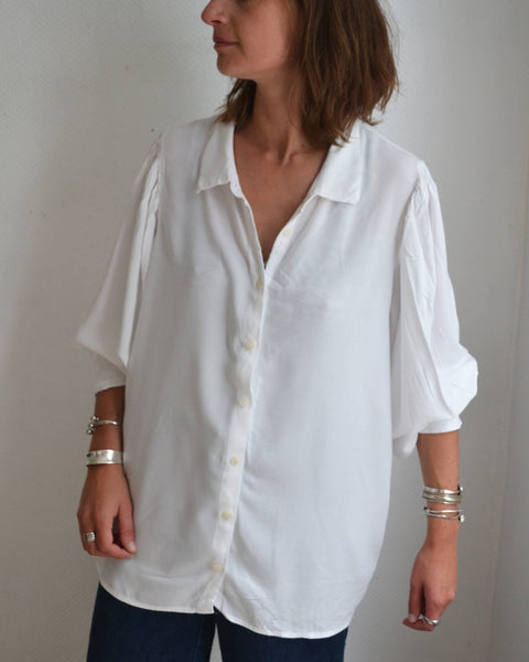 Chemise blanche manches Ballons