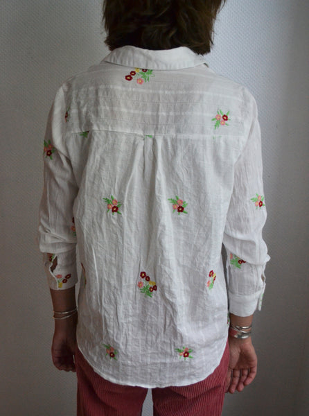 Chemise Bouquet Brodé
