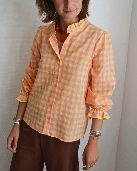 Chemise Carreaux Anais