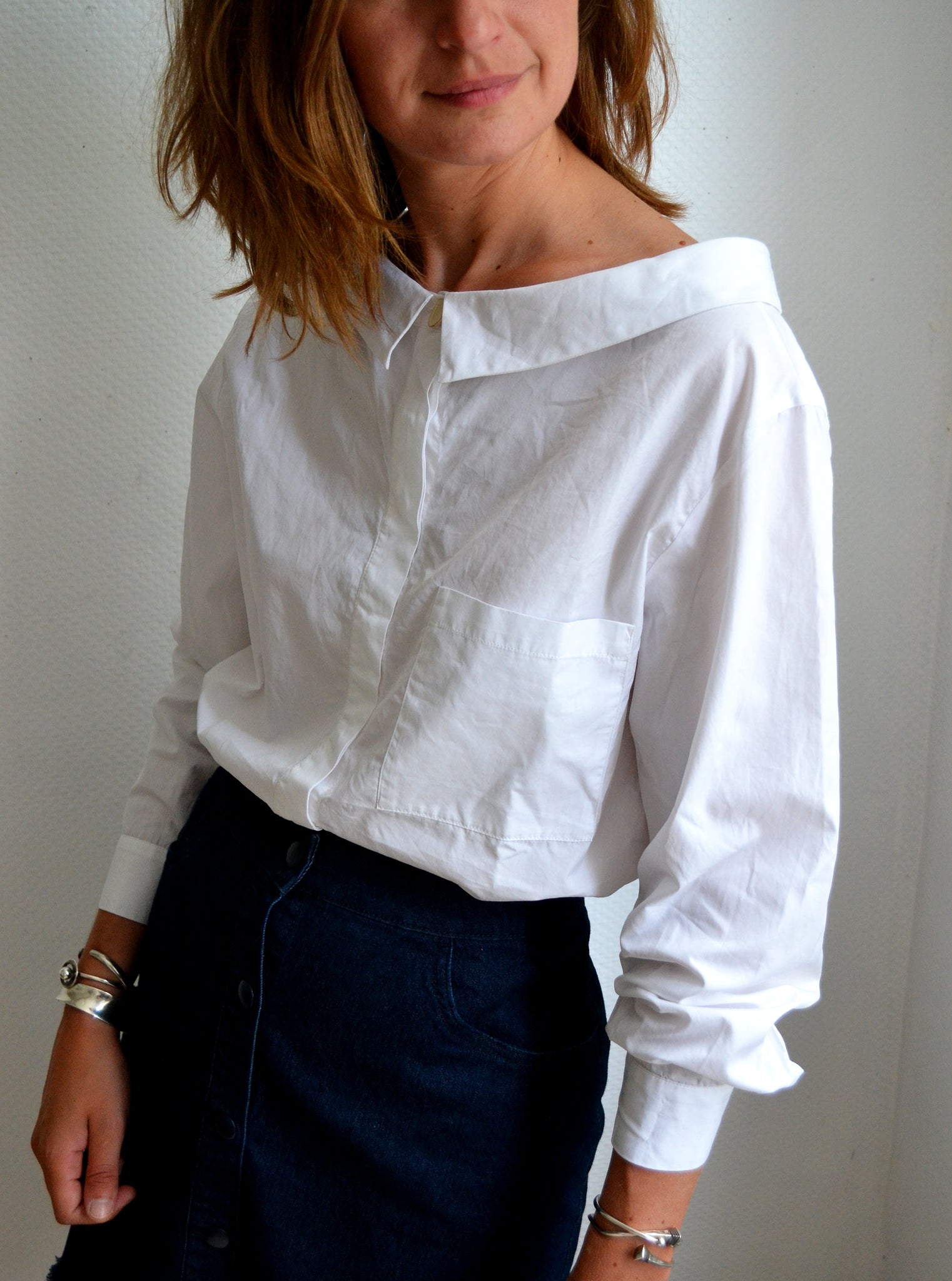 Chemise Col Bateau Maje