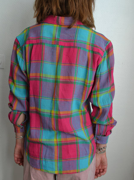 Chemise Colore Madras