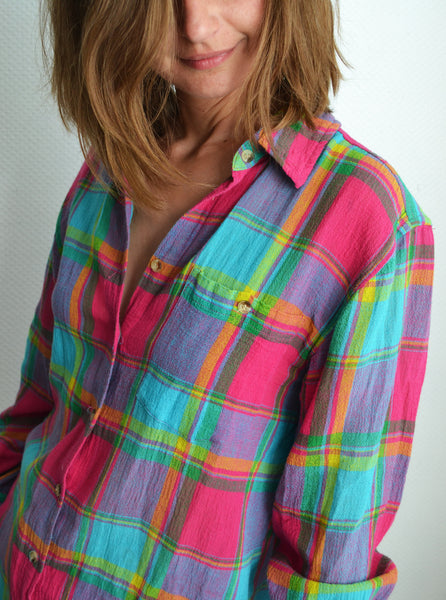 Chemise Colore Madras
