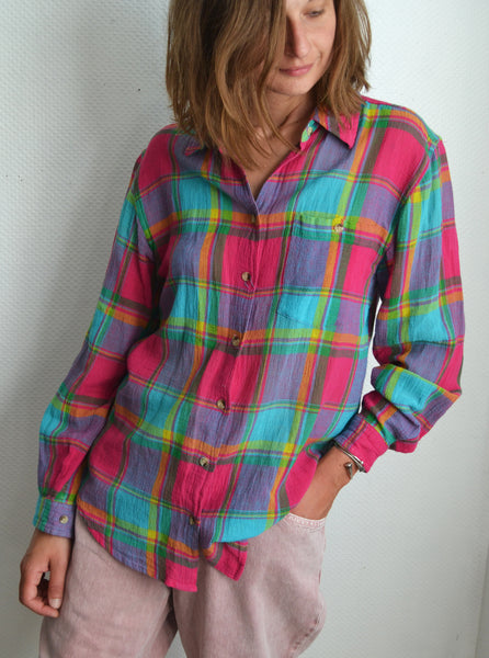 Chemise Colore Madras