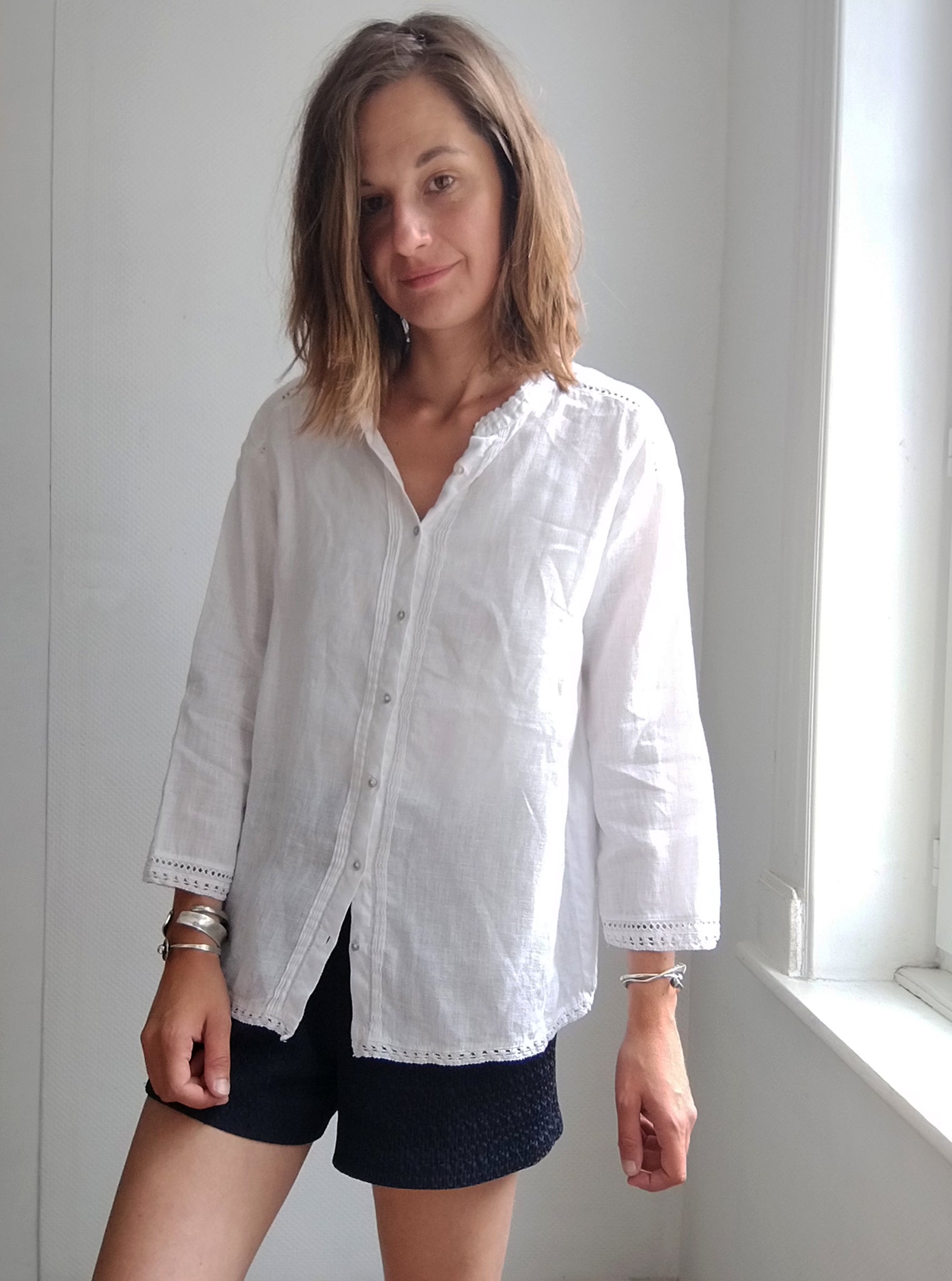 Chemise blanche en Lin