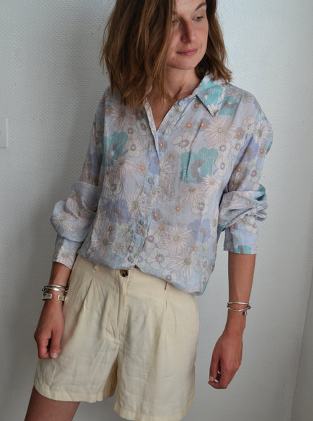 Chemise Longue Fleurie Sandro