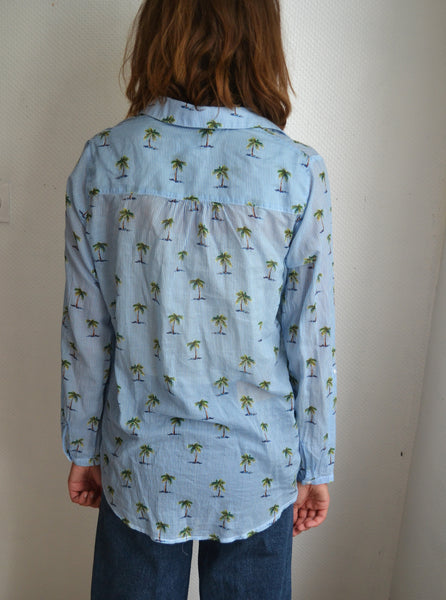 Chemise Palmiers