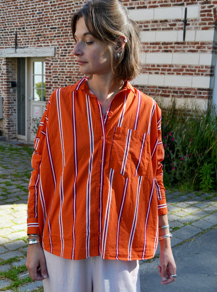 Chemise rayée Pomélo