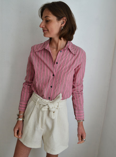 Chemise rayée Bellerose Rose