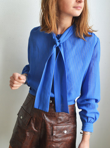 Blouse rayée Vintage