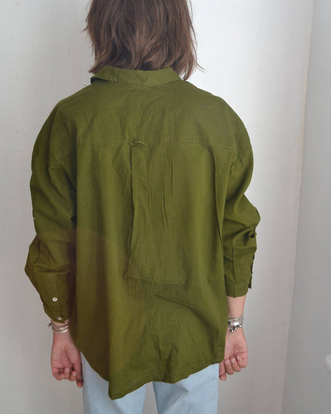 Chemise Kaki Start With Gratitude