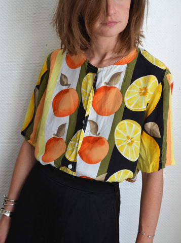 Chemisette Agrumes Vintage