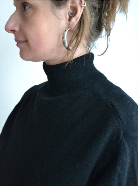 Col Roulé Laine Italien