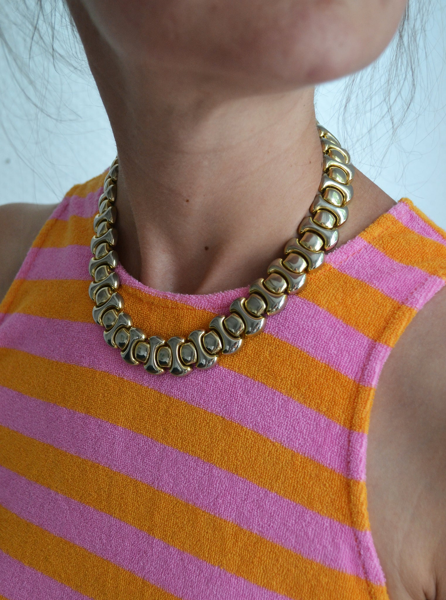 Collier Mailles Vintage
