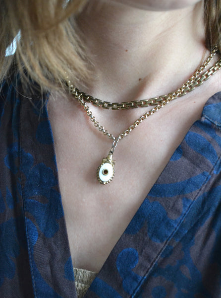 Collier Œil Blanc