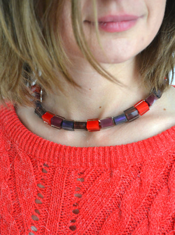 Collier coloré
