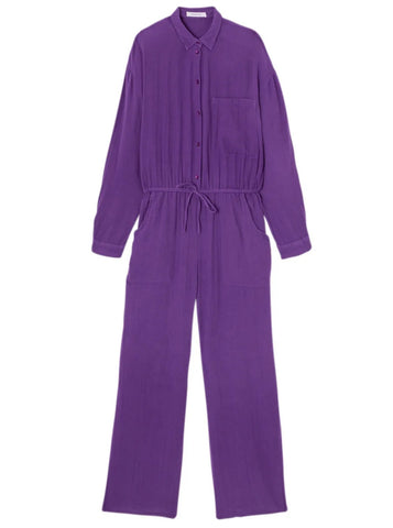 Combinaison Gaze de coton violette
