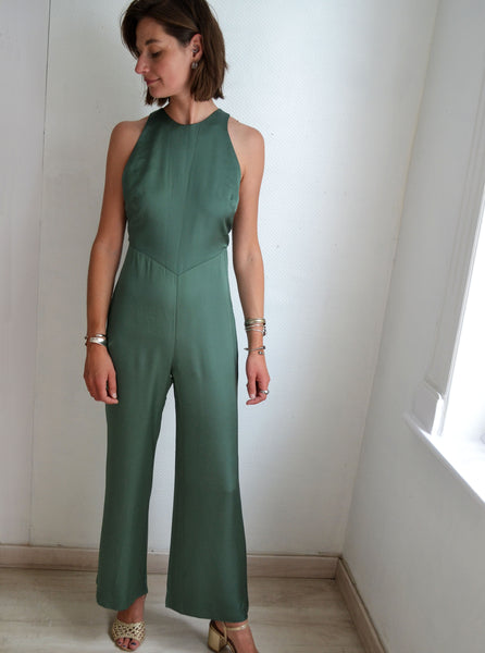 Combinaison Satin Jade