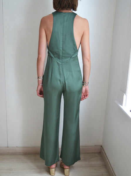 Combinaison Satin Jade
