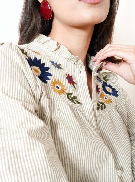 Blouse brodée Dalmas It Hippie