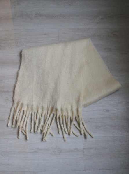 Écharpe XL Écru