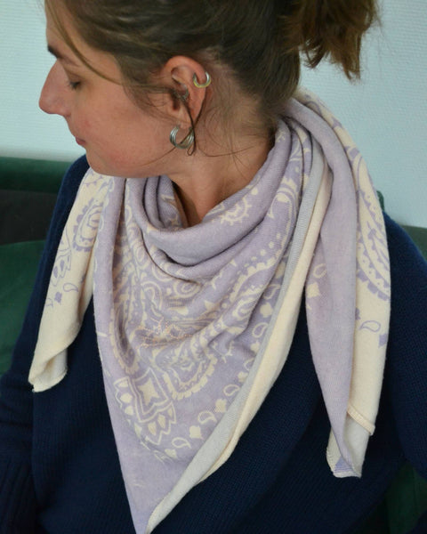 Echarpe bicolore Bandana
