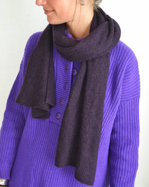 Echarpe Cachemire Violet