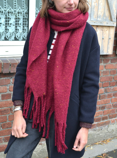 Écharpe Framboise XL