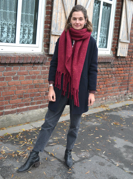 Écharpe Framboise XL