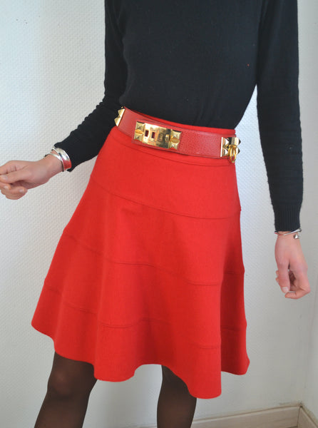 Ceinture en cuir vintage