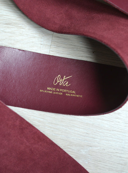 Ceinture Bordeaux  Orta Store