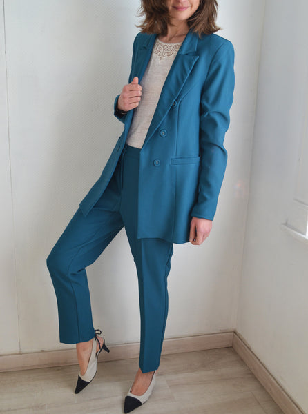 Ensemble Costume Blazer/Pantalon Canard