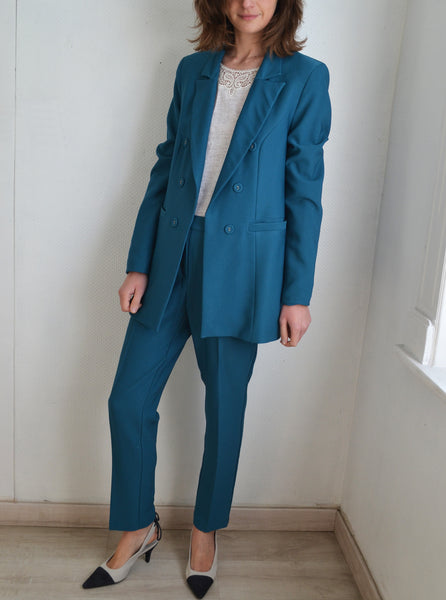 Ensemble Costume Blazer/Pantalon Canard