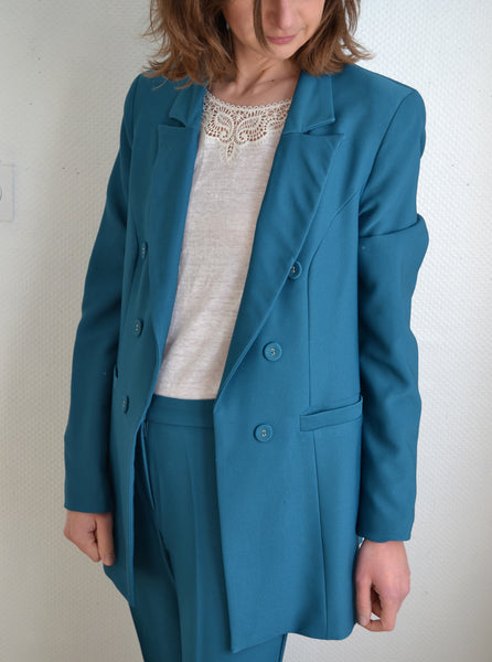 Ensemble Costume Blazer/Pantalon Canard